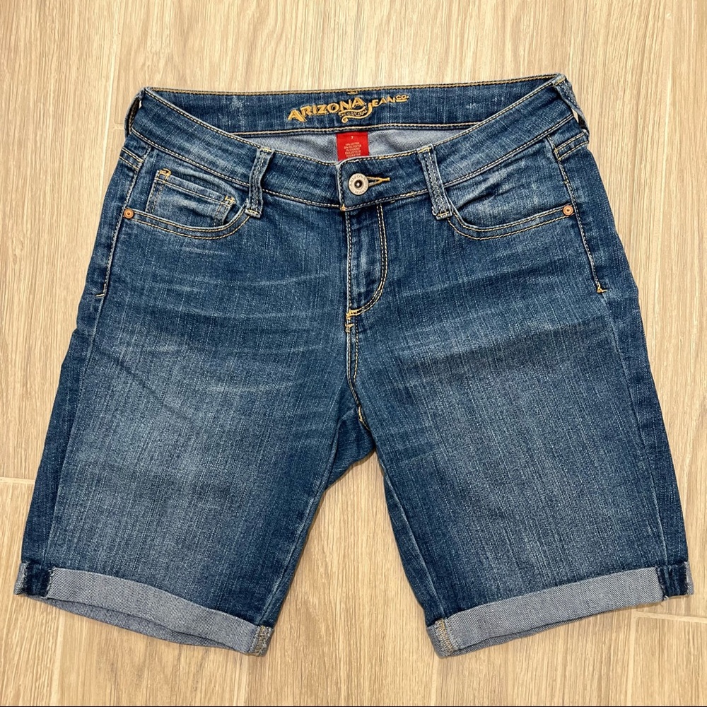 Juniors Bermuda jean shorts